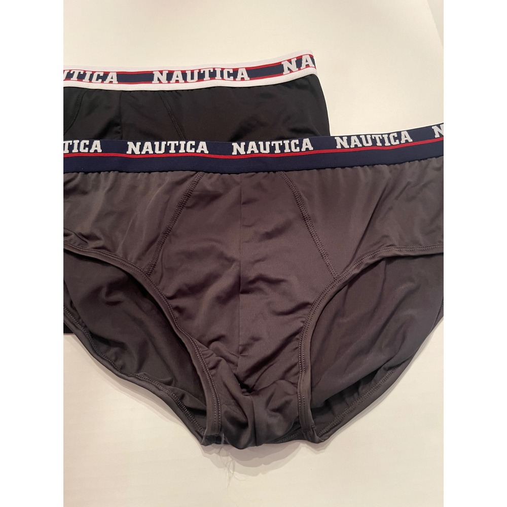 Nautica 2 Pair Limited Edition Micro Briefs Size XL 40-42 Classic Fit NWOT